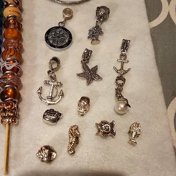 Interchangeable Bracelets, Charms & Glass Beads - Picture 5 of 6